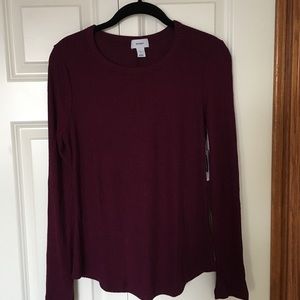 Slim-fit, luxe,ribbed tee